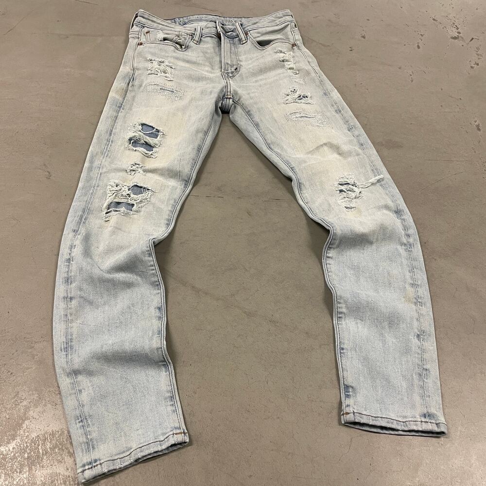 Y2K grungy skinny American eagle Jeans 29x30